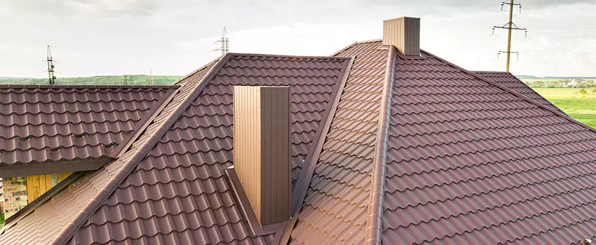 Residential Chimney Flashing Restoration in Holtsville, NY