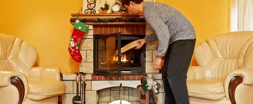 Gas to Wood-Burning Fireplace Conversion Services in Holtsville, New York