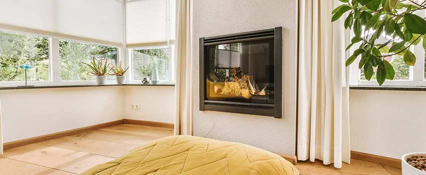 Residential Fireplace Ceramic Glass Installation in Holtsville, NY