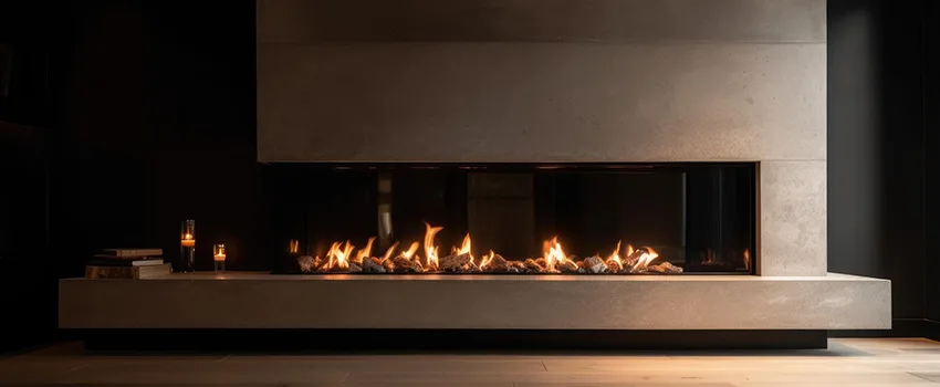 Gas Fireplace Ember Bed Design Services in Holtsville, New York