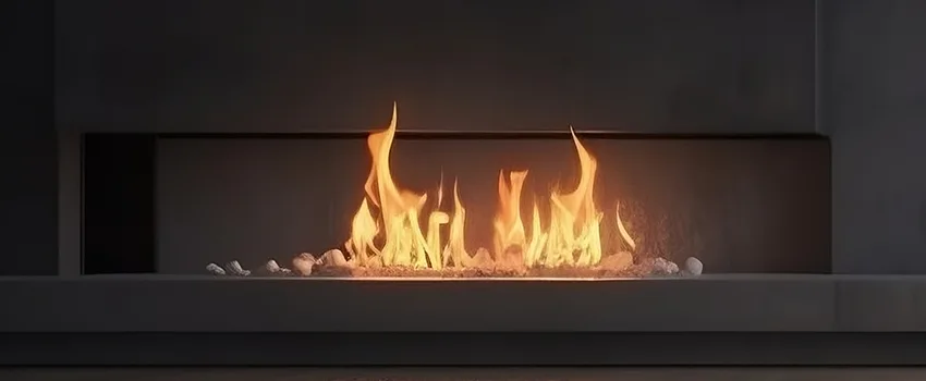 B-Vent Gas Fireplace Installation in Holtsville, NY