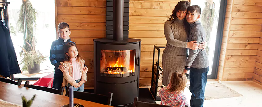 Morso Cast Iron Fireplace Insert Installation in Holtsville, New York