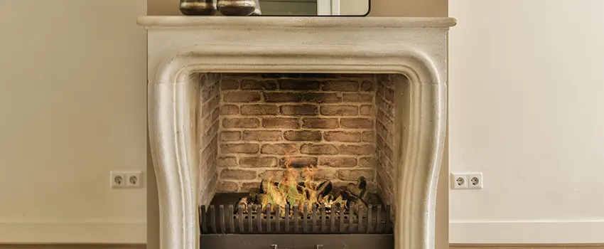 Vintage-style Fireplace Redesign in Holtsville, New York