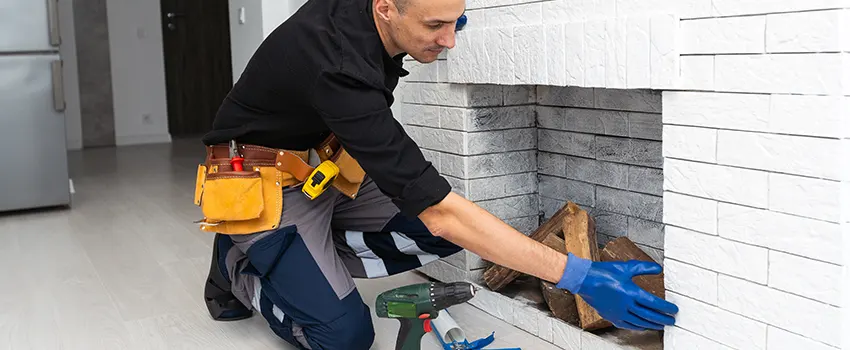 Fireplace Damaged Damper Frame Repair Services in Holtsville, New York